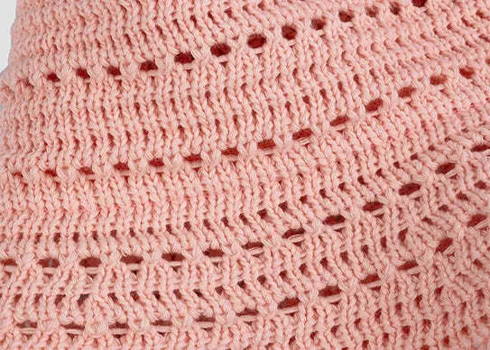 Custom Cotton Crochet Pattern Women Bucket Hats - 7049