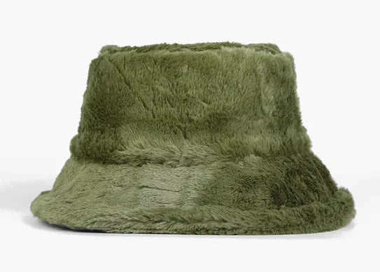 Custom Designer Fuzzy Fluffy Bucket Hats - 6736