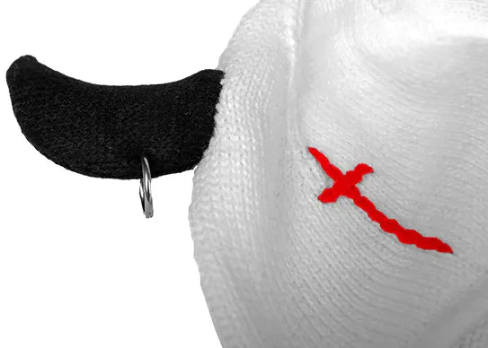 Custom Devil Horn Balaclava Ski Mask Crochet Pattern