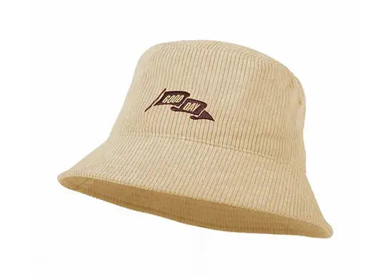 Custom Embroidered Corduroy Bucket Hats