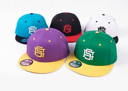 Custom Embroidered Two Tone Snapback Hats
