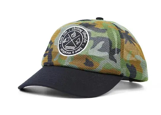 Custom Full Mesh Trucker Hats With Patch Logo