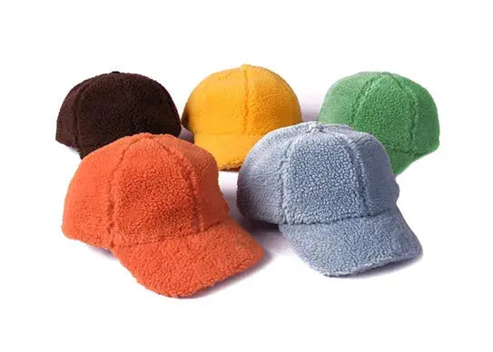 Custom Fuzzy Fur Baseball Caps