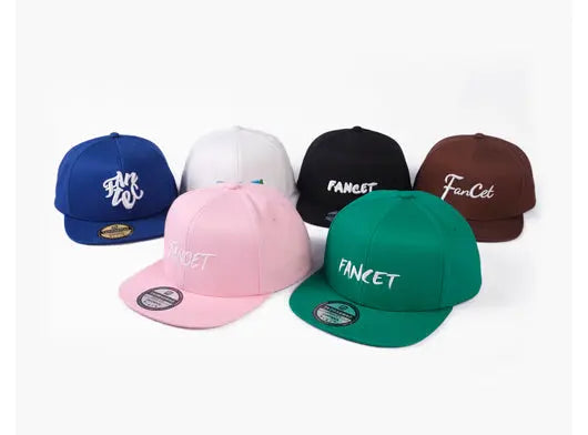 Custom Hiphop Flat Bill Snapback Hats - 8010