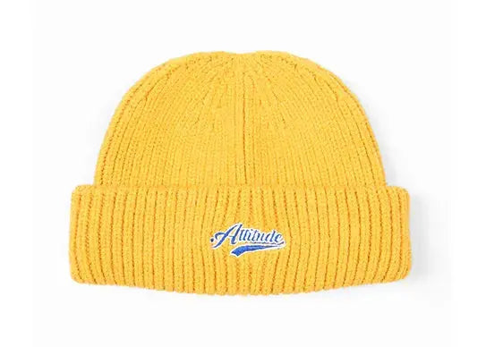 Custom Knit Short Thick Fisherman Beanies