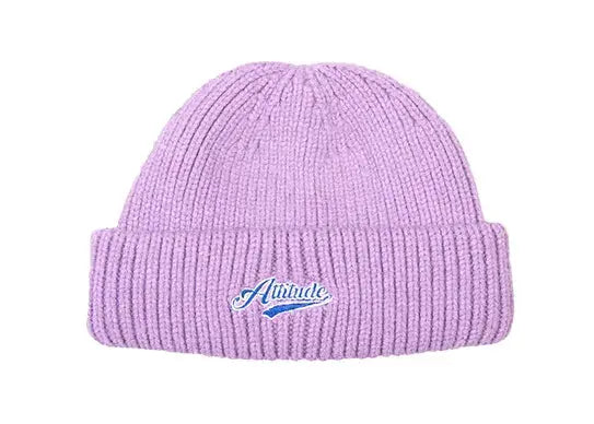Custom Knit Short Thick Fisherman Beanies