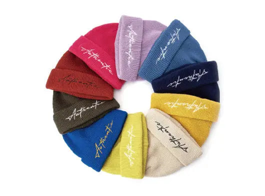 Custom Personalised Embroidered Beanie Hats