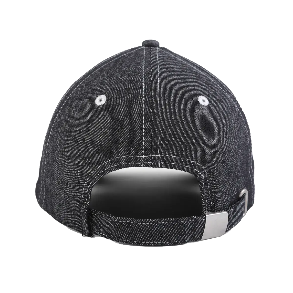 Custom Poly Denim Color Blocking Soft Crown Dad Hat - 6142
