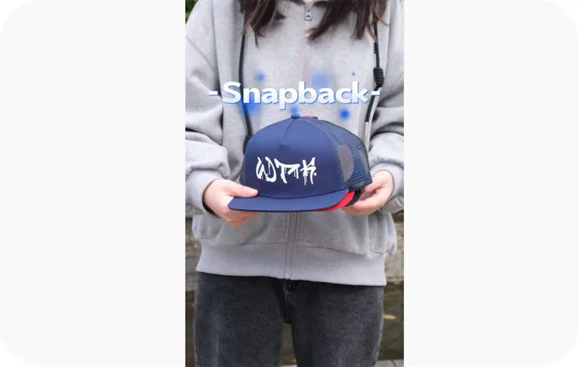 Custom Printed 5 Panel Snapback Hats