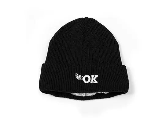 Custom Satin Lined Knitted Beanie Hats