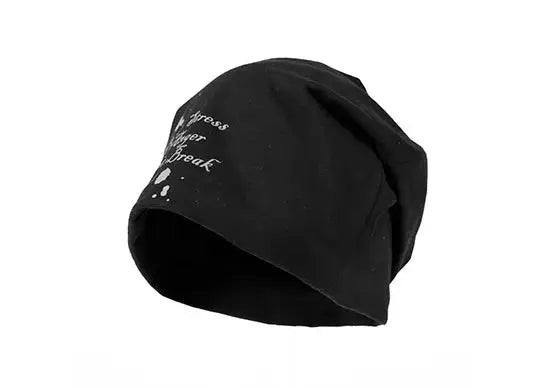 Custom Screen Printed Cotton Jersey Slouchy Beanies