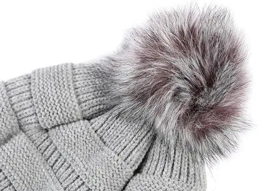 Custom Slouchy Beanies with Pom Pom