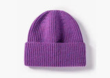 Custom Thick Acrylic Ribbed Beanies - 218