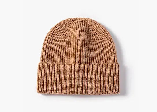 Custom Thick Acrylic Ribbed Beanies - 218
