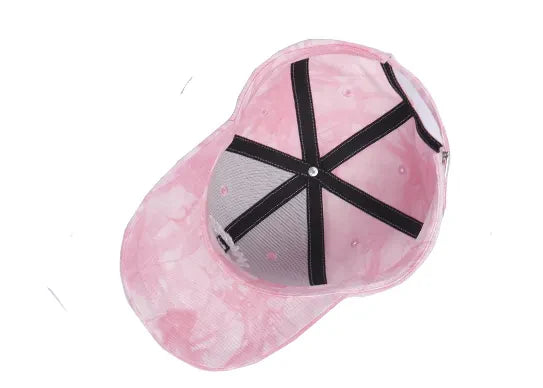 Custom Tie Dye Printed Baseball Caps - 6095