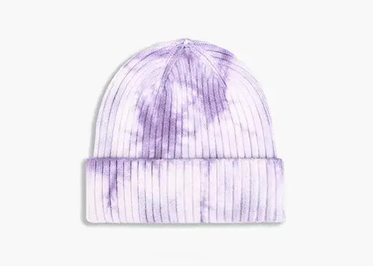 Custom Tie Dye Printed Knitted Beanies - 6720