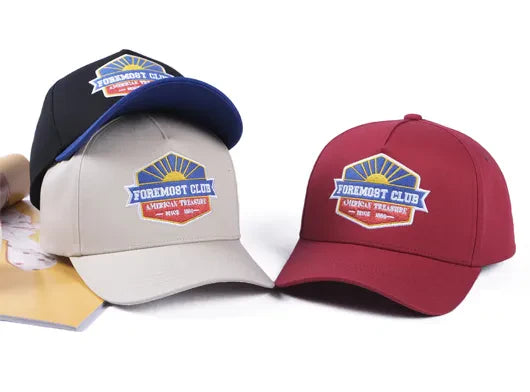 Custom Two Tone 5 Panel Baseball Caps