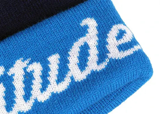 Custom Two Tone Pom Pom Beanies