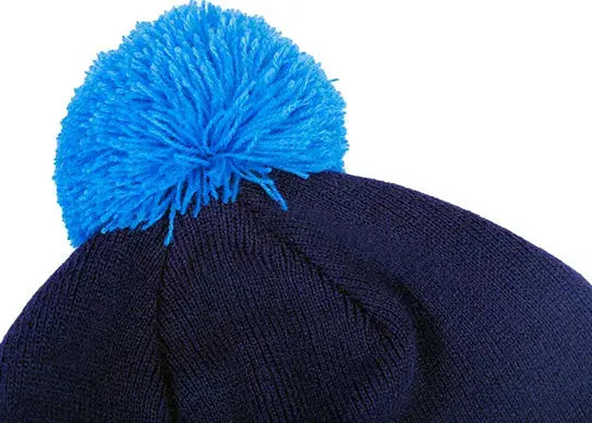 Custom Two Tone Pom Pom Beanies