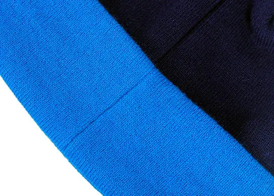 Custom Two Tone Pom Pom Beanies