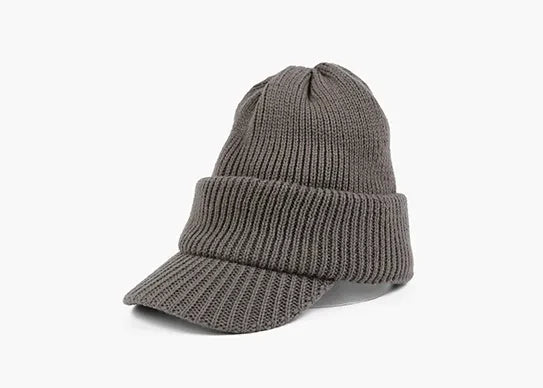 Custom Unisex Cuffed Beanie with Visor - 1292
