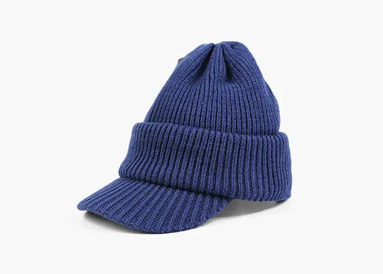Custom Unisex Cuffed Beanie with Visor - 1292