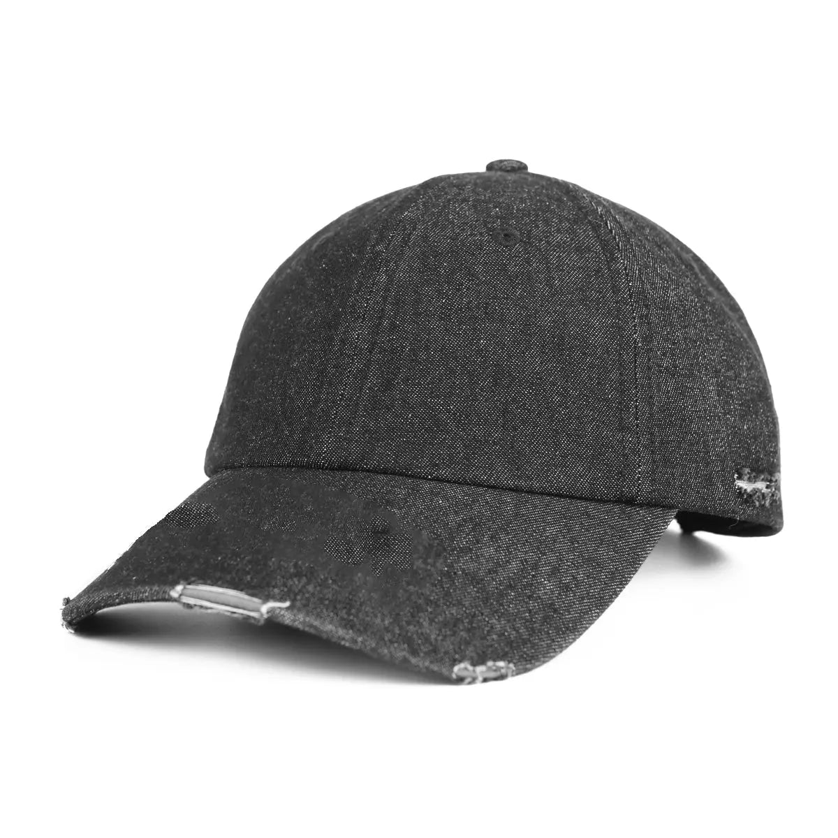 Custom Vintage Washed Denim Dad Caps - 6160