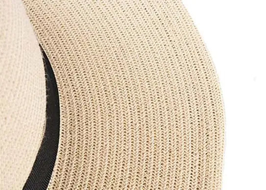 Custom Wide Brim Straw Fedora Hats