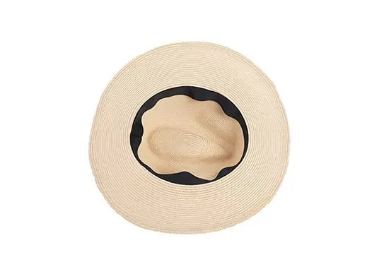 Custom Wide Brim Straw Fedora Hats
