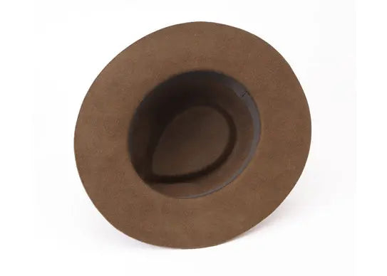 Custom Wide Brim Wool Felt Fedora Hats