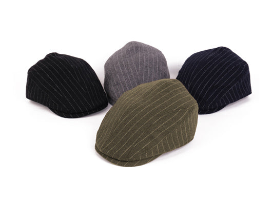 Custom Wool Golf Flat Caps Ivy Caps