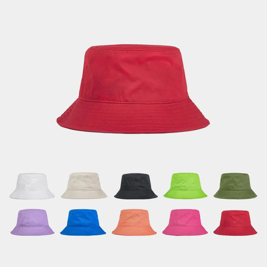 Blank Unisex Organic Cotton Bucket Hat Wholesale - 7006