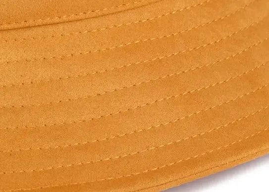 Suede Leather Bucket Hats Wholesale