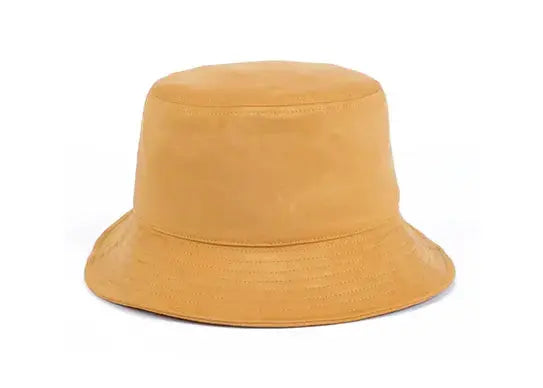 Suede Leather Bucket Hats Wholesale