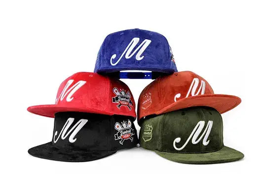 Wholesale Velvet Flat Brim Snapback Hats