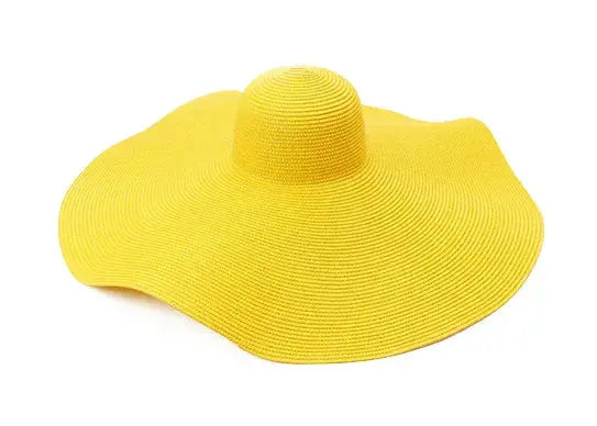 Wholesale Wide Brim Straw Floppy Beach Sun Hats