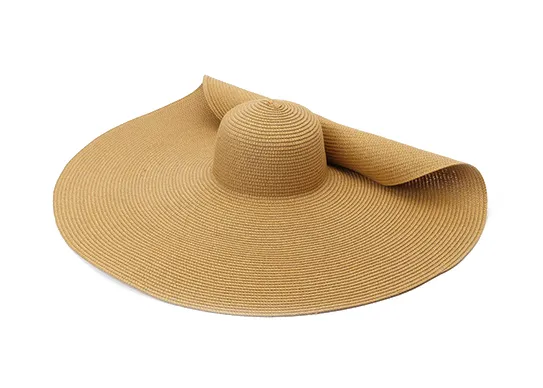 Womens Organic Cotton Summer Sun Hat, Portable UV Beach Hat