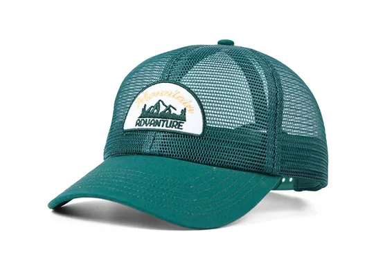 Custom Full Mesh Trucker Hats With Patch Logo - Foremost Hat