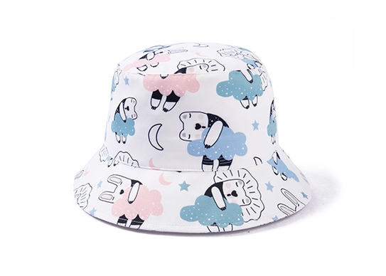 Wholesale 2021 Fashion Custom Cotton Baby Boy Bucket Hat Beach